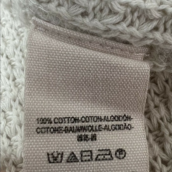 ‼️ Sold ‼️ FREE PEOPLE Sunrise Moonshine Cold Shoulder Sweater in Ivory - Picture 6 of 6